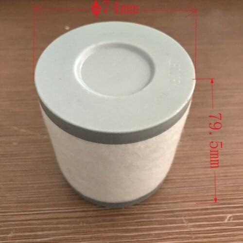 Vacuum pump oil mist filter / fume separator / exhaust filter cartridge KF25 series