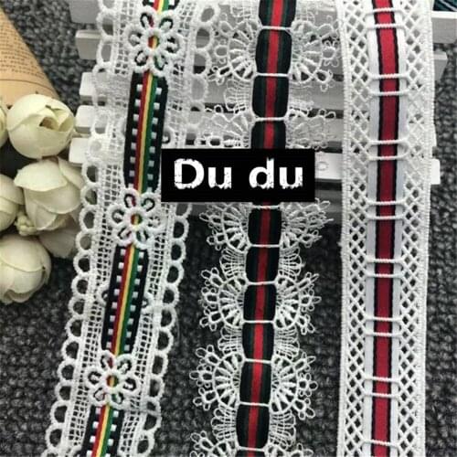 1m Water soluble Ribbons Garment Accessorie Lace ribbon Curtain bed dress Ribbon Ribbons Accessorie DIY