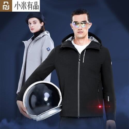 Youpin SUPIELD Aerogel Smart Thermostat Heating Cold Suit Winter Heated Clothing Waterproof Warm Jackets Mens Clothes Coat