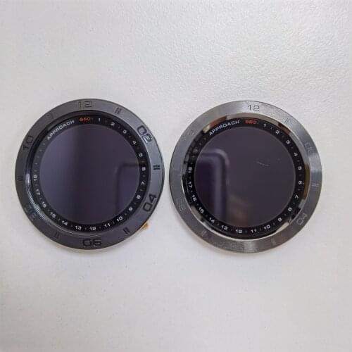 Original lcd screen for Garmin Approach S60 repair Garmin S60 lcd display with touch screen front panel