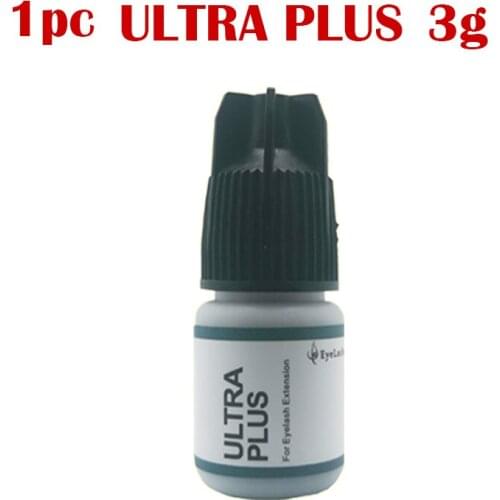 1Bottle 3ml Professional Lash Adhesive Ultra Plus Korea Original Stronger Keep Lashes Stay 5to6 Weeks Makeup Tools