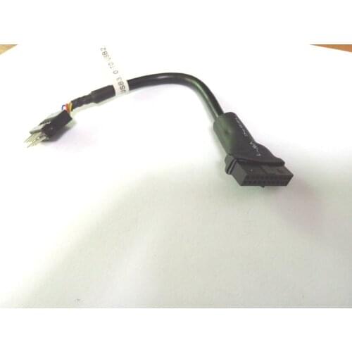 100pcs USB 3.0 20-Pin Header male to 2.0 9-Pin Female Motherboard connector New