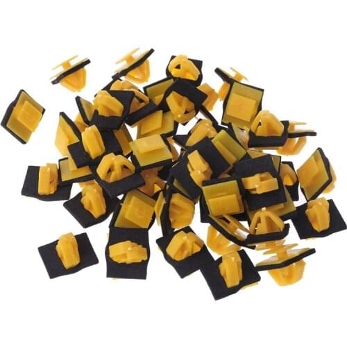 50 Pcs Door Guard Plate Clip For Hyundai Elantra Tucson Cerato Sportage Seahorse D7WD