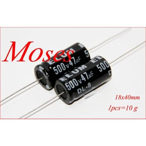 500v 47uf 100% Original brand new Axial 18x40mm (50pcs)