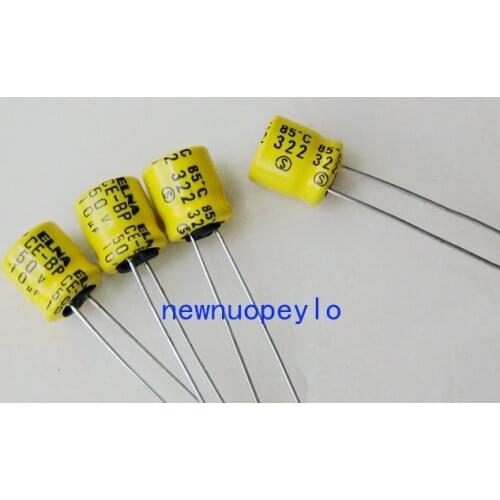 10pcs 10uF 50V ELNA CE-BP 6x7mm 50V10uF Bipolar Audio Capacitor Original