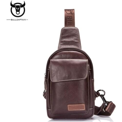 BULLCAPTAIN Mens Brown Bags