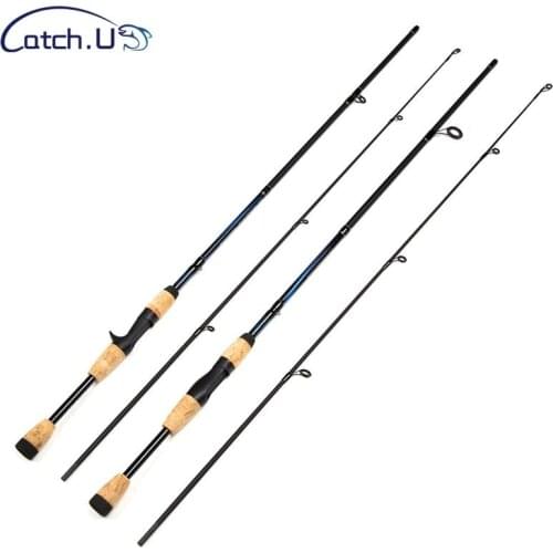 Catch.U Fishing Rods 1.7m/1.8m Carbon Fiber Spinning/Casting Carp Fishing Pole for River Reservoir Pond Stream Lake Fishing Gear