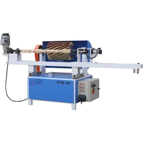 Woodworking Pillar Sanding Polishing Machine Wood Sander Equipment for Roman Column Table Legs Stair Newel Post Banister