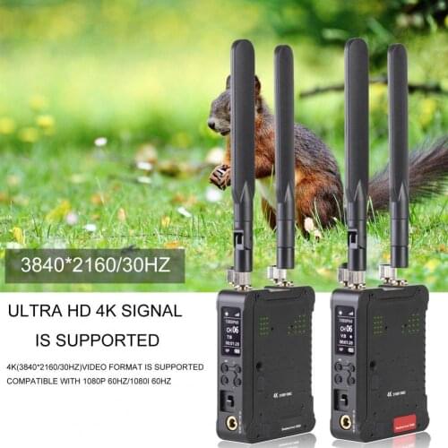 FWT 300pro+ 300 pro 300pro plus Wireless Video Transmission 4K 2106P 30Hz Image Receiver For Camera DSLR pkmar 400S