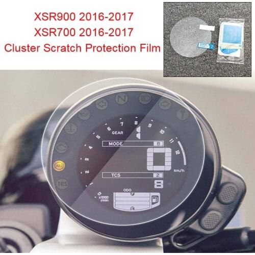 XSR900 XSR700 16-17 Cluster Scratch Protection Film Screen Protector for Yamaha XSR900 XSR700 2016-2017