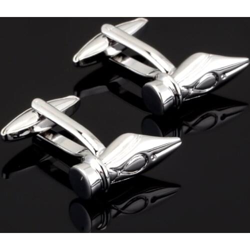 Hot Fashion men cuff links pen head cufflinks brand cuff buttons sleeve designer for Stainless steel jewelry