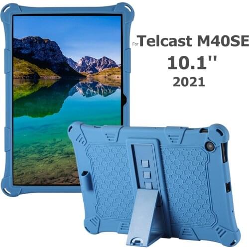 Soft Tablet Case for Teclast M40SE Silicon Stand Holder Shockproof Cases for Teclast M40SE Tablet Pc Funda Tablet Cover Case