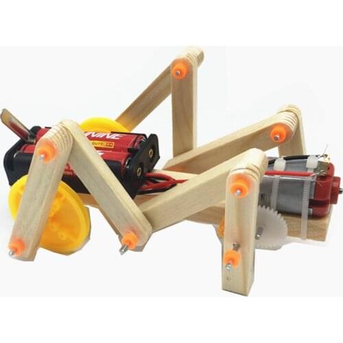 DIY Kit Science Experiment Crawling Robot Spider Educational Set STEM Toys