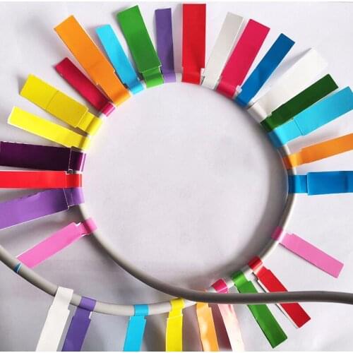 5 Sheets=150pcs Cable Labels Sticker Waterproof Identification Tags Work with Laser Printer Self-Adhesive Label For Cable Tags