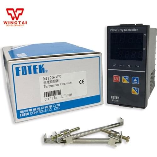 Made in Taiwan Fotek MT20-RE/MT20-VE Temperature Controller PID+Fuzzy Controller