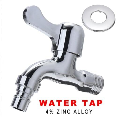 New Arrival Washing Machine Mop Pool Faucet 4 Points Single Cold Water Nozzle Fast Open Faucet