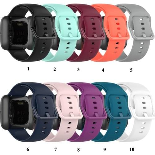 Replacement Band For Original Fitbit Versa/Versa 2 Soft Silicone Waterproof Wrist Accessories Watch Strap For Fitbit Versa lite