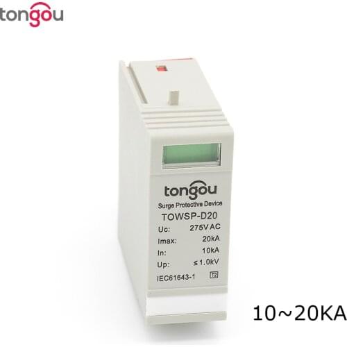 SPD Replacement Inserts 10KA~20KA D ~275V AC Plug-in Protection Module Type Ⅱ For Surge Protector