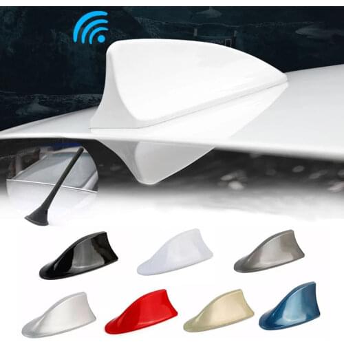 Universal Car Shark Fin Antenna Auto Radio Signal Aerials Roof Antennas for BMW/Toyota/Hyundai/VW/Kia/Nissan Car Styling