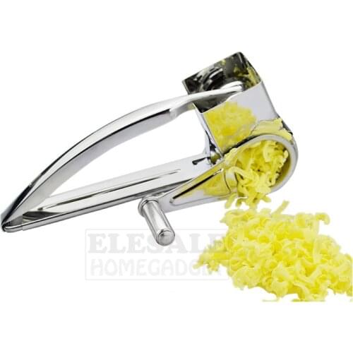High Quality Hand Rotary Cheese Grater Stainless Steel For Vegetables Chocolate Butter Slicer Grater Kitchen