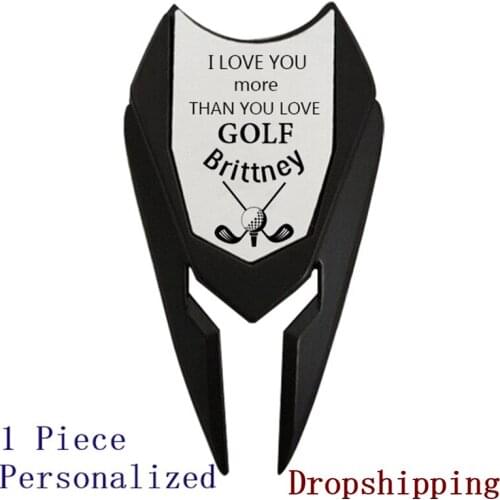 Golf Ball Marker 1pc Personalized Custom Engraved Golfer Accessories Wooden Groomsmen Gifts for Dad Boyfriend Dropshipping GLC32