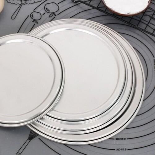 6-12 inch Aluminum Pizza Screen Baking Tray Metal Net Bakeware Kitchen Tools Pizza Acessorios