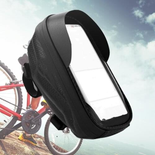 6.5 inch Bicycle Mobile Phone Holder Waterproof Bike Case Stand Motorcycle Handlebar Mount Bag for iphone Samsung HUAWEI xiaomi