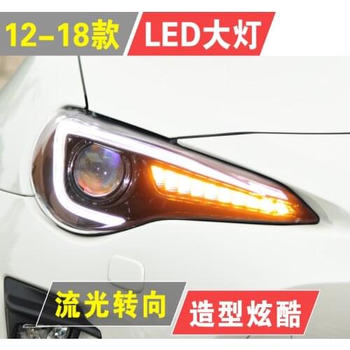 Car Styling Head Lamp for Subaru BRZ Headlights 2012-2018 FT86 GT86 LED Headlight DRL Signal Hid Bi Xenon Auto Accessories
