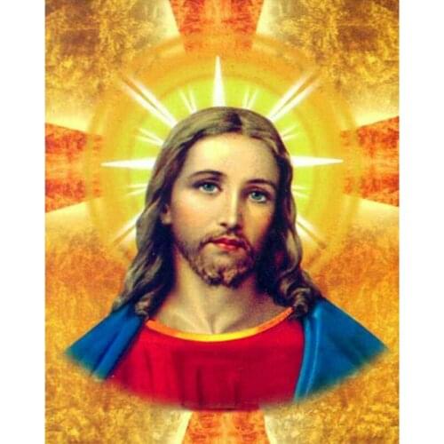 H2461 full diamond embroidery,diamond painting square full,diamond embroider Jesus Christ