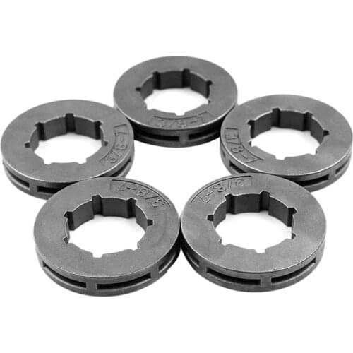 H7JB 5Pcs Sprocket Rim 3/8 inch Pitch 7 Tooth 19mm for MS360 MS310 Husqvarne 154 254 50 51 55 Chainsaw 18720 Replacement Parts