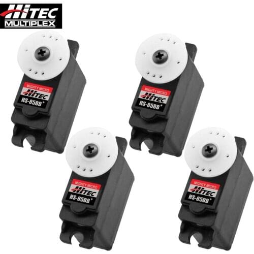 Hitec HS-85BB+ HS85BB 4.8V~6.0V High Torque Analog Servo For 1:4 1:5 Monster Truck Buggy Truggy Short Course Electric Airplanes