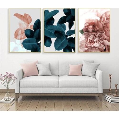 Botanical Leaf Cuadros Picture Nordic Poster Floral Wall Art Canvas Painting Posters And Prints For Living Room Home Decorations