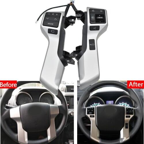 Steering Wheel Switch Control Button Assy For Toyota Land Cruiser Prado Bluetooth Steering Wheel Control 84250-60160
