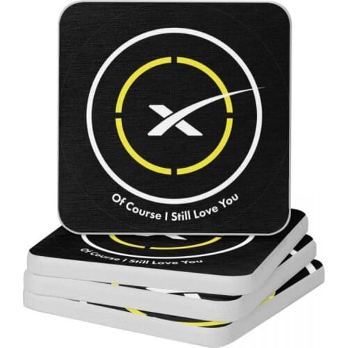 Of Course I Still Love You Landing Pad Diatomite Square Round Coaster Non Slip Cup Bonsai Mat Soap Toothbrush Pad Diameter 10cm