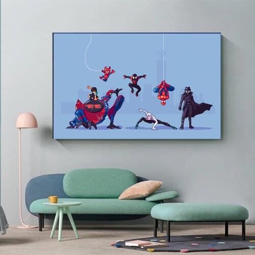 Marvel Avengers Superhero Canvas Painting Posters and Prints Wall Art Picture For Living Room Home Decor Cuadros
