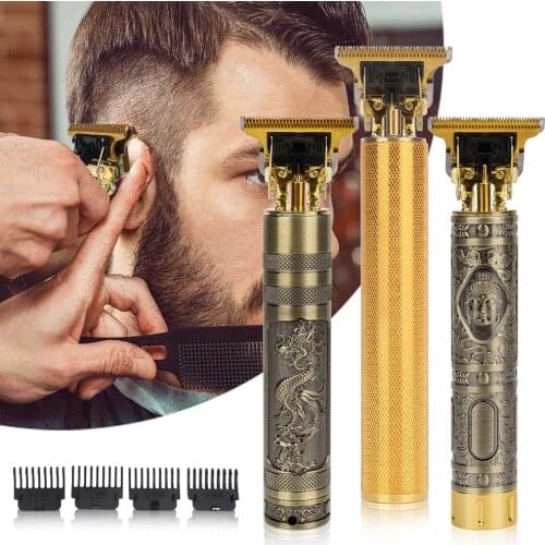 Hair Trimmer Barber Hair Clippers Hair Cutting Machine Beard Trimmer Shaving Machine Electric Razor T-Outliner Men Shaver