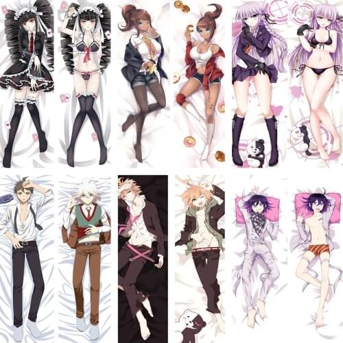 2017 update Anime Danganronpa: Trigger Happy Havoc Nanami ChiaKi otaku Dakimakura body pillow cover Hugging Body PillowCase