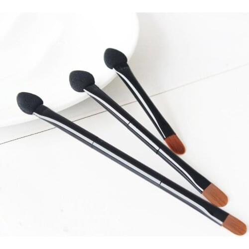 New Makeup Brush Double-ended Eyeshadow Brush Sponge Head Eyeshadow Makeup Brushes Cosmetic Brush Tools Makeup Brush