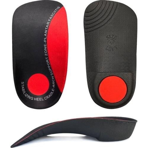 EVA Orthopedic Insoles For Shoes Men Women Flat Foot Arch Support Heel Pain Plantar Fascia Insoles Heel Cushion Shoe Pad Inserts