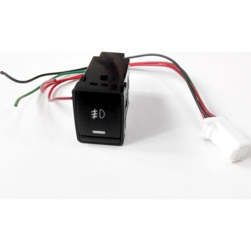 Front Fog Light Button Fog Lamp Push Switch for Nissan Tiida Sylphy Sentra X-Trail T32 X trail Rogue Altima Teana