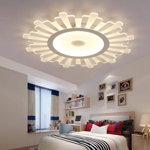 Nordic rustic flush mount ceiling lights lotus flower crystal light crystal chandelier ceiling kitchen fixtures