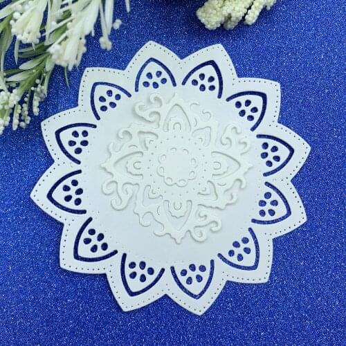Flower Cutting Dies DIY Embossing Dies Cutter Craft Paper Card Scrapbooking Making Cut Die Mold