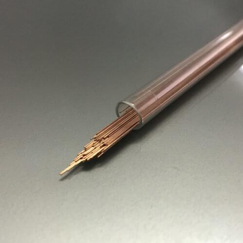 Ziyang Copper Electrode Tube Single Hole 0.3*400mm for EDM Drilling Machine