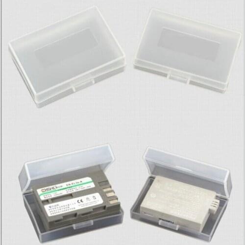 3pcs Plastic Case Holder Storage Box for DSLR camera battery LP-E8 LP-E5 NB-10L NB-7L EN-EL9 EN-EL14 PSP CRV3 LP-E6 BP-511A