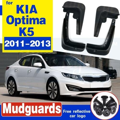 4pcs Car Mud Flaps for Kia Optima k5 2011 2012 2013 sx Front Rear Fender Flares Splash Guards Auto Mudflaps Mudguards