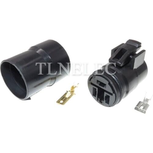 90980-10341 90980-11491 6.3mm 3 Pin Male Female Waterproof Auto Wire Connector Round Alternator Plug for Car Mitsubishi