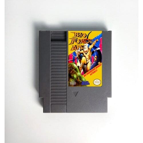 Bio Force Ape For 8 Bit Video Game Console 72 pins Game Cartridge Card