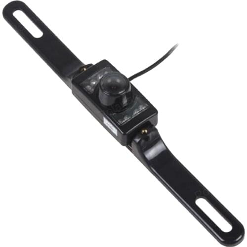 7 LED Car License Plate camera Rear View Reversing Back Up Parking Camera Night Vision 12V 420 TV lines