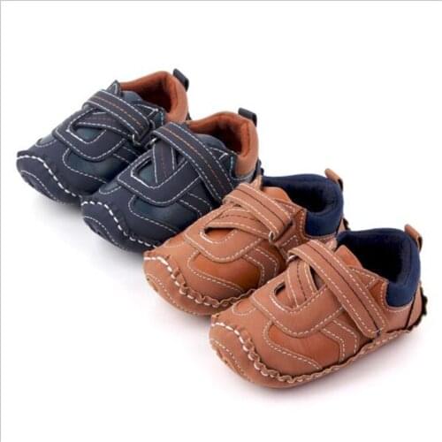Fashion Baby Boys Shoes Rubber Sole Infants Sport Shoes Sneakers Soft Antislip Newborn First Walkers