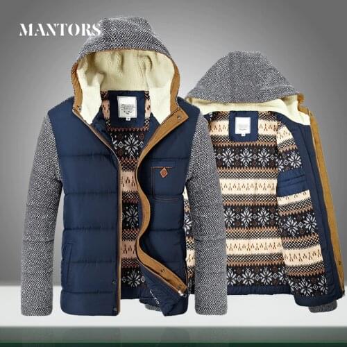 Winter Coat Men Warm Parkas Thick Fleece Cotton Male Pilot Overcoat Slim Zipper Hooded Bomber Jackets Velvet Mens Brand Clothing